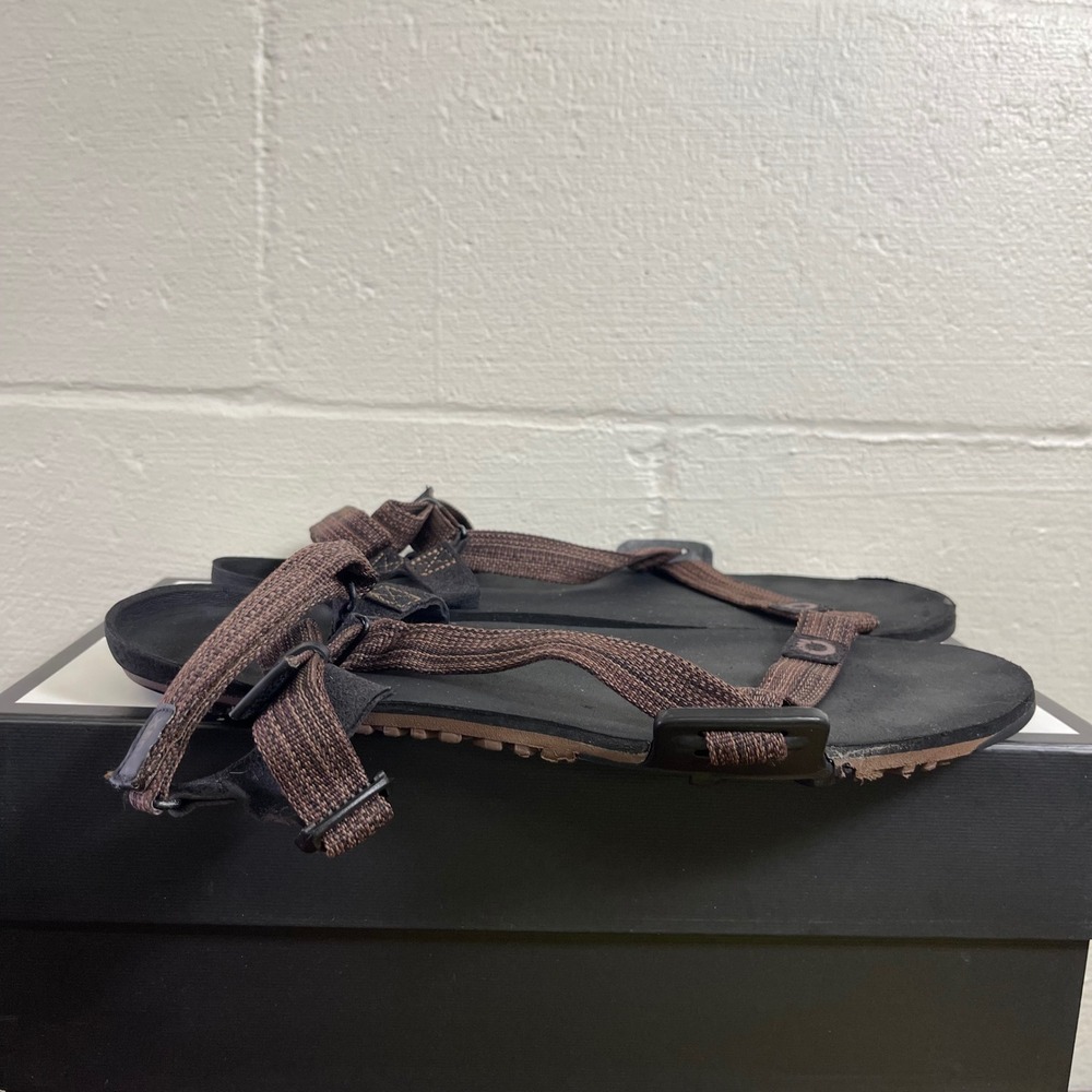 Xero Shoes Z-Trail EV Strappy Minimalist Barefoot Brown Hiking Sandals Men's 13